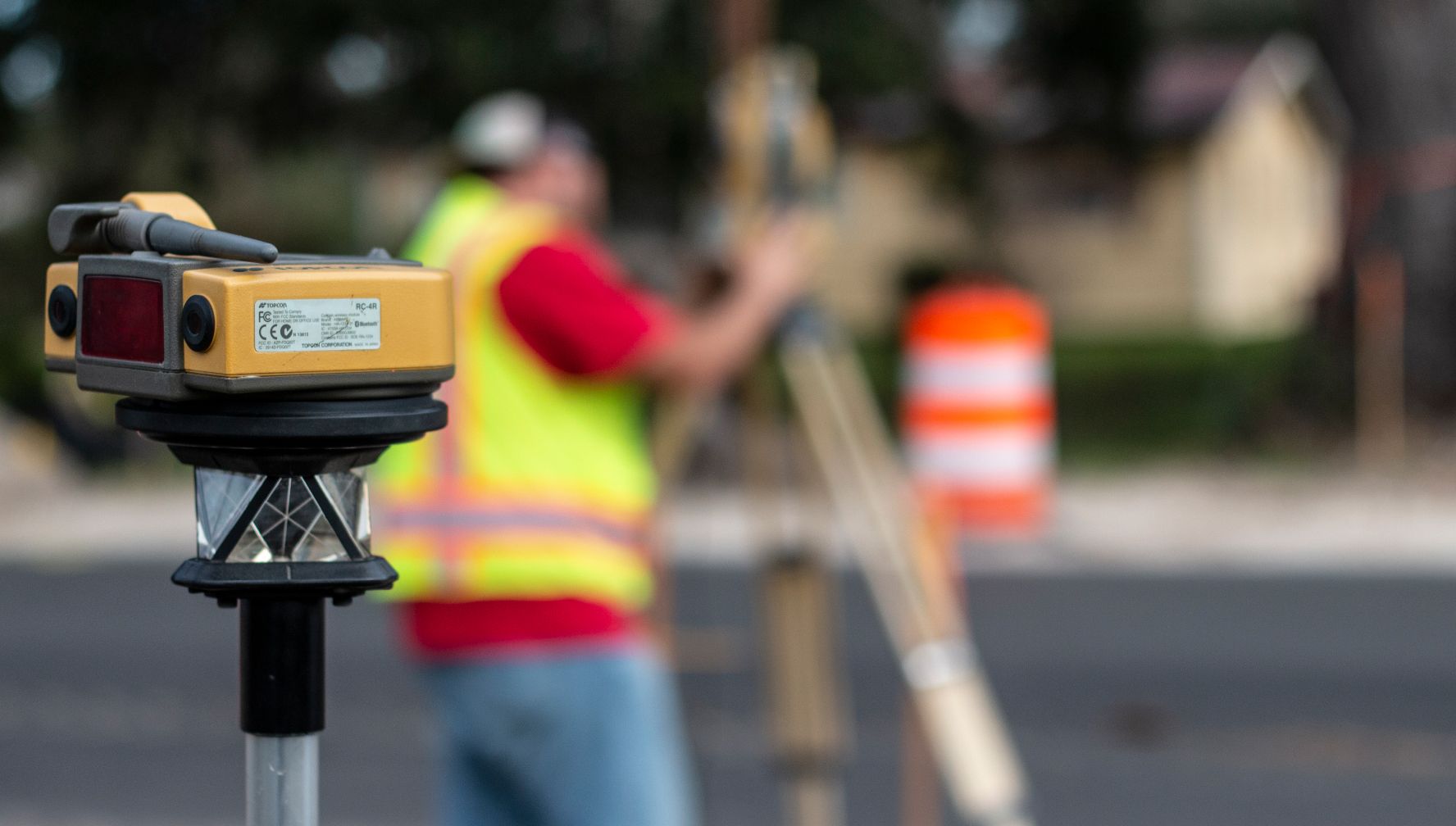 A piece of yellow equipment is often used on site of road construction projects in Georgia