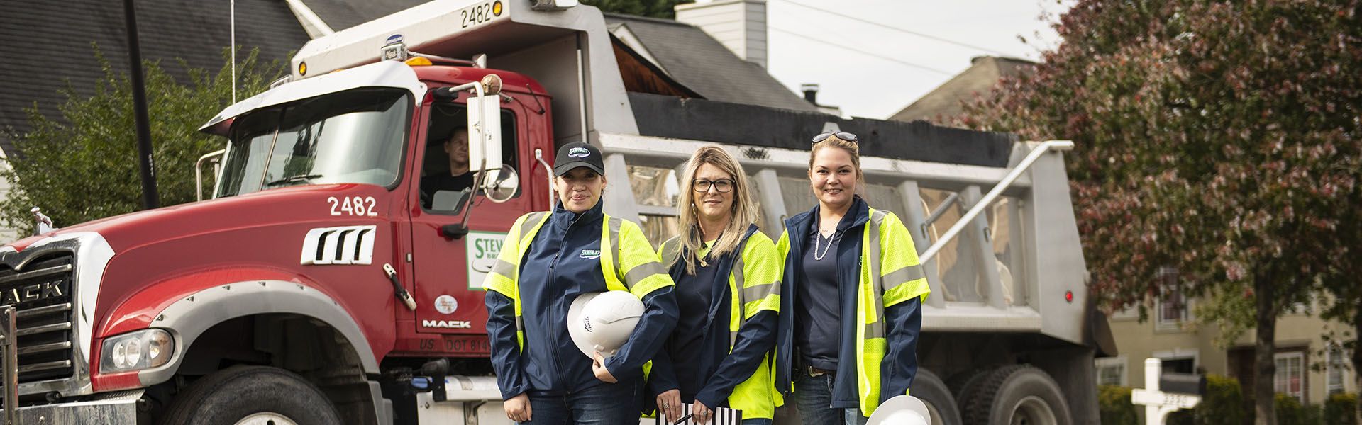 Three female employees of Stewart Brothers