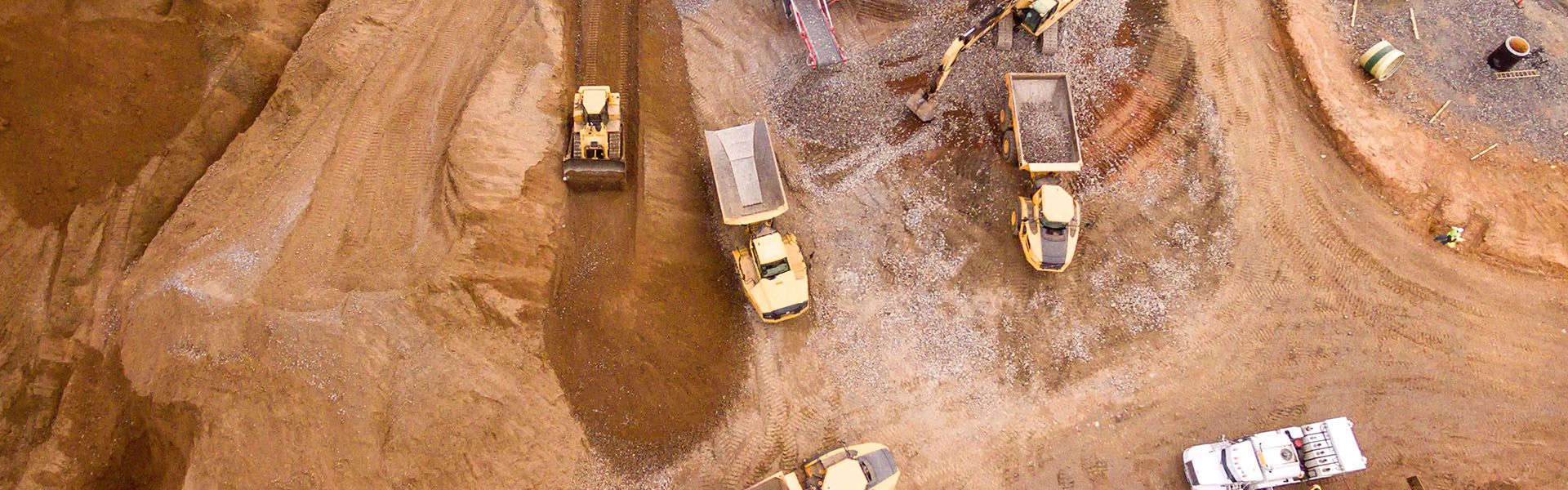 Construction trucks found on Georgia construction career sites